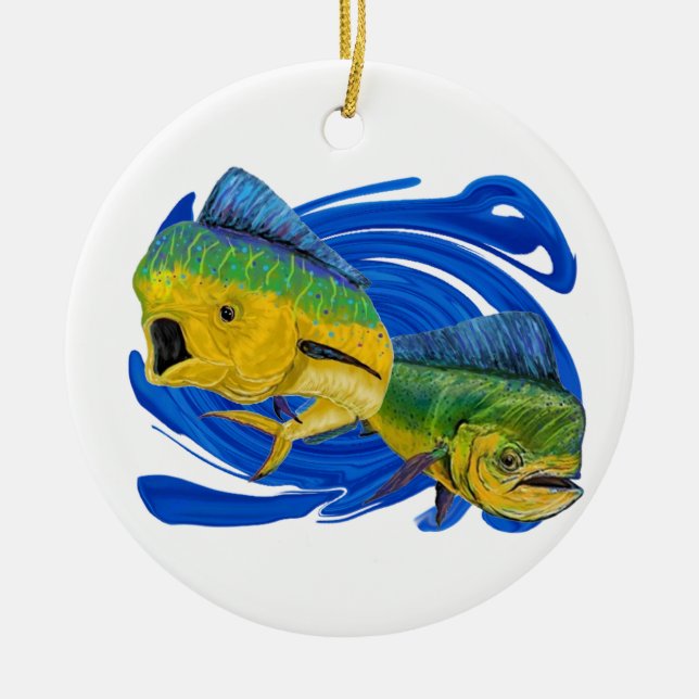 BY TWO CERAMIC TREE DECORATION (Front)