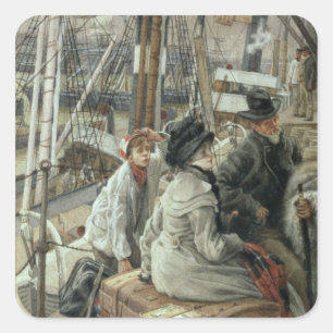 By Water, c.1881-2 Square Sticker