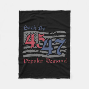 Byck By 45 47 Popular Demand Funny America Flag Tr Fleece Blanket
