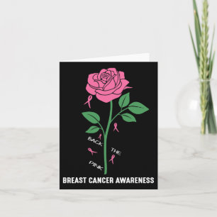 Byck The Pink Ribbon American Flag Breast Cancer A Card