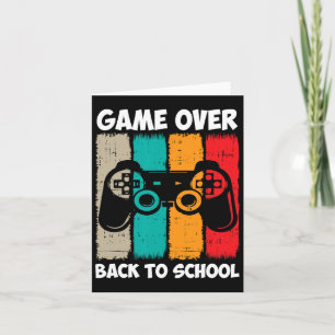 Byck To School Funny Game Over Teacher Student Vid Card