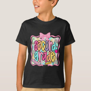 Byck To School Hello Second Grade Team 2nd Grade B T-Shirt