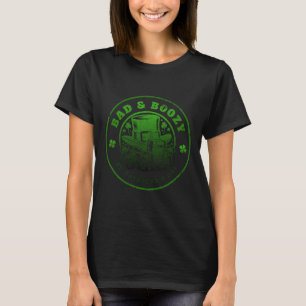 Byd And Boozy St Patricks Day Drinking Shamrock Vi T-Shirt