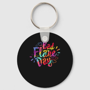 Byd Flare Day Complex Regional Pain Syndrome Aware Key Ring