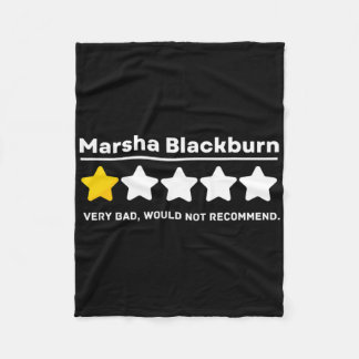 Byd Review Marsha Blackburn Tennessee Pro Democrat Fleece Blanket