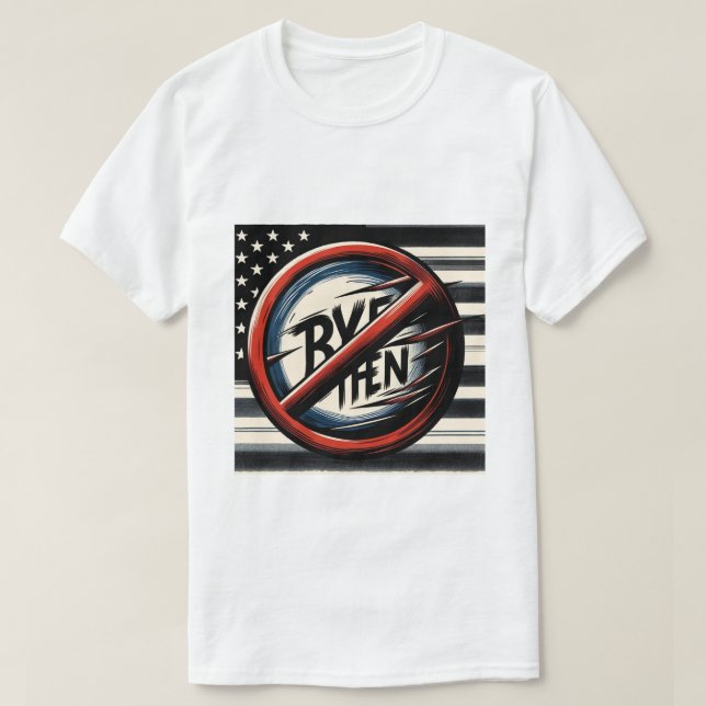 BYE BIDEN T-Shirt (Design Front)