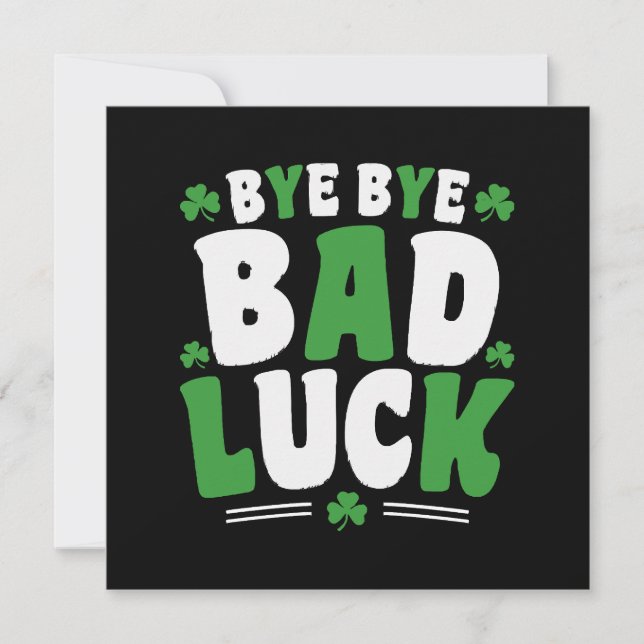 Bye Bye Bad Luck (Front)