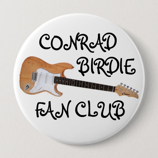 Bye Bye Birdie Fan Club Button (Front)