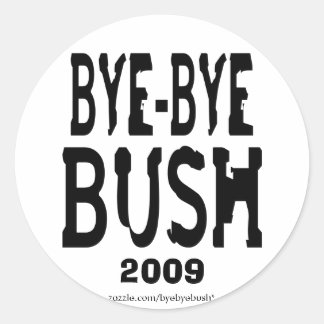 Bye-Bye Bush sticker