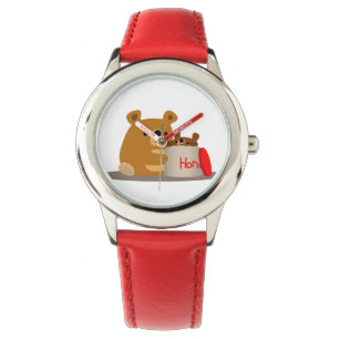 Bye Bye Honey! Cute Cartoon Bears Watch