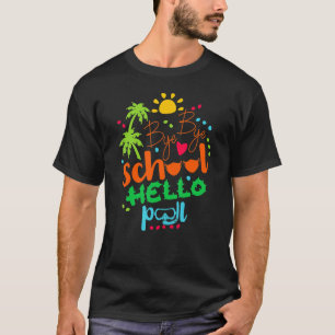 Bye Bye School Hello Pool Summer Last Day Of Schoo T-Shirt