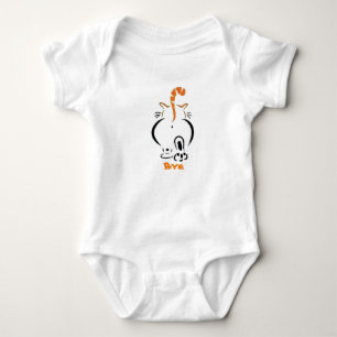 bye catT-Shirt Baby Bodysuit