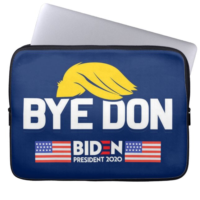 Bye Don BIDEN 2020 President HARRIS Laptop Sleeve (Front)