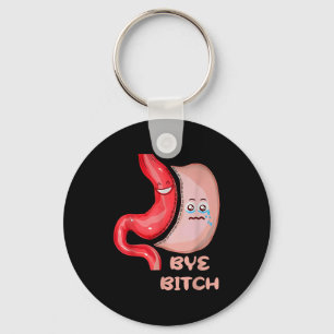Bye Funny Gastric Sleeve Surgery Stomach  Key Ring
