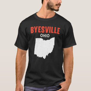 Byesville and Walton Hills Ohio USA State America T-Shirt