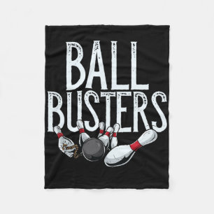 Byll Busters Bowling Fleece Blanket