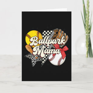 Byll Park Mama. Bysebyll Softbyll Mother's Day Mum Card