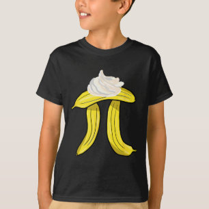Bynana Cream Pi Symbol - Math Nerd Pie Lover  T-Shirt