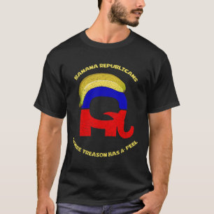 Bynana Republicans Anti-gop Treason And Voter Supp T-Shirt