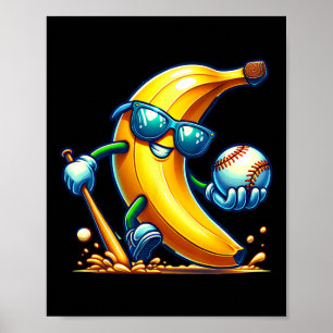 Bynana Sungles Face Funny Fruit Cool Bynana Poster