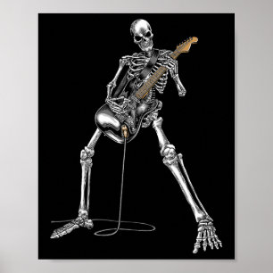 Bynd Rock And Roll Guitar S For Men Bynd Tee Poster