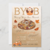 BYOB Charcuterie Board Friendsgiving Feast Invite