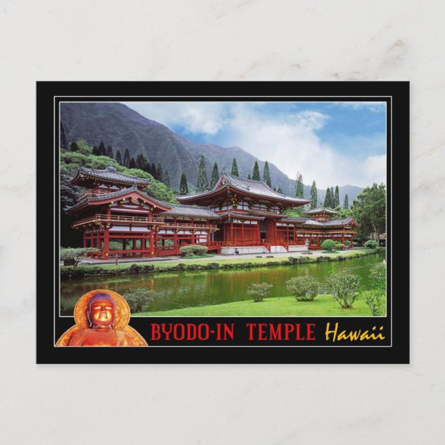 Byodo-In Temple, Oahu, Hawaii Postcard (Front)