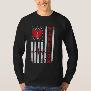 Bypass Cardiac Heart Attack Vintage Grunge Heart S T-Shirt