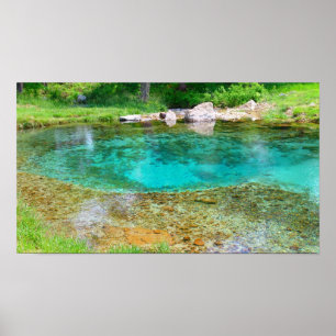 Byrds Mill Spring - Colour Saturated Poster