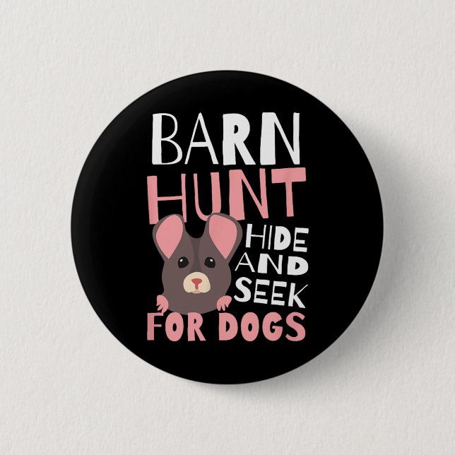 Byrn Hunt Hide And Seek Design Rn Hunt  6 Cm Round Badge (Front)