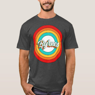 Byrnes Name Shirt Vintage Byrnes Circle