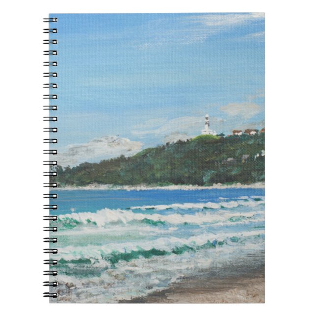 Byron Bay Australia. 27/11/1998 Spiral Notebook (Front)