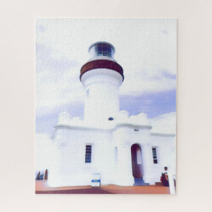 Byron Bay Australia lighthouse challenging Jigsaw Puzzle