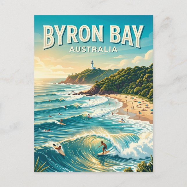 Byron Bay Australia Postcard (Front)