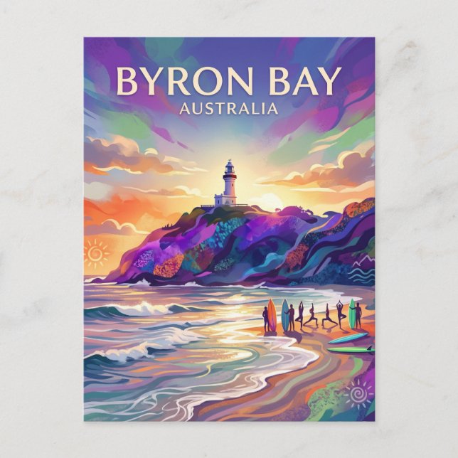 Byron Bay Australia Postcard (Front)
