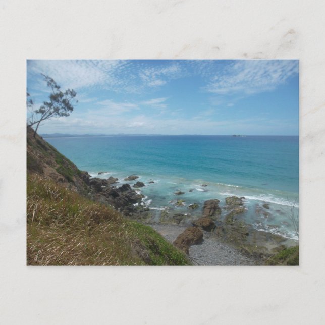 Byron Bay Coastline Postcard (Front)