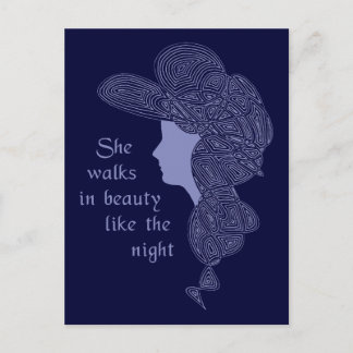 Byron's Lady Postcard