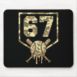Bysebyll 67 Drip Boys Ice Cream Dripping Six Seven Mouse Pad