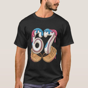 Bysebyll 67 - Ice Cream Drip 67 Meme Funny Player T-Shirt