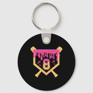 Bysebyll 8 Year Old Birthday Drip 8th Birthday Ice Key Ring
