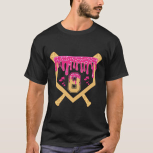 Bysebyll 8 Year Old Birthday Drip 8th Birthday Ice T-Shirt