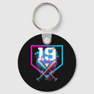 Bysebyll Birthday Boy Drip 19th Player 19 Years Ol Key Ring