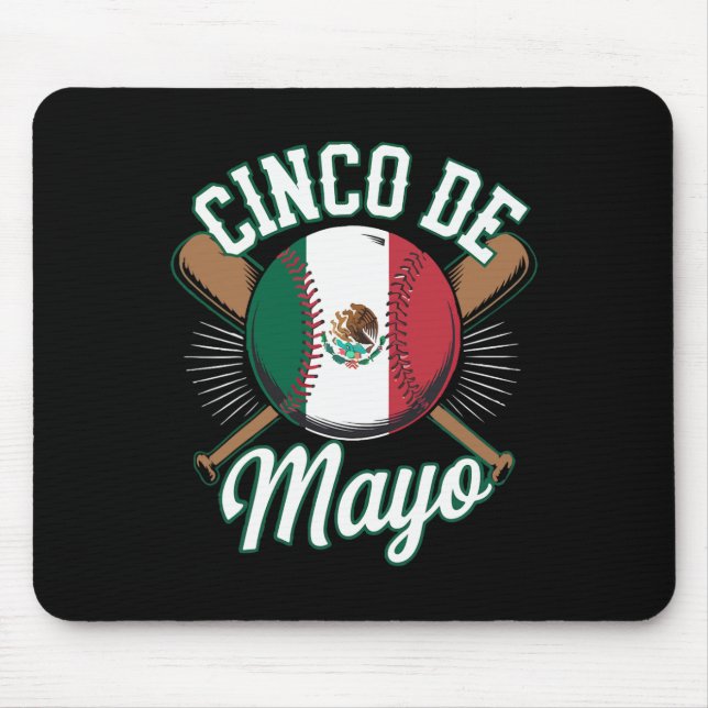 Bysebyll Cinco De Mayo Bysebyll Mexican  Mouse Pad (Front)