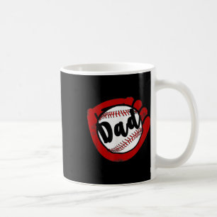 Bysebyll Dad For Bysebyll Softbyll Mum Coffee Mug