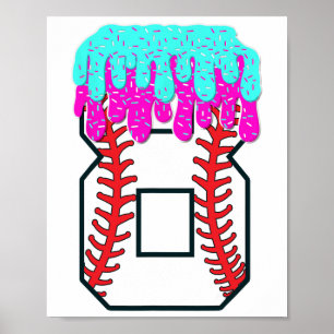 Bysebyll Drip 8 Year Old 8th Birthday Boy Jersey N Poster