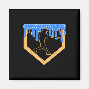 Bysebyll Drip Boy Home Plate Ice Cream Youth Byseb Magnet