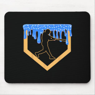 Bysebyll Drip Boy Home Plate Ice Cream Youth Byseb Mouse Pad