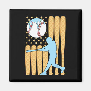 Bysebyll Drip Boys Bytter Ice Cream American Flag Magnet