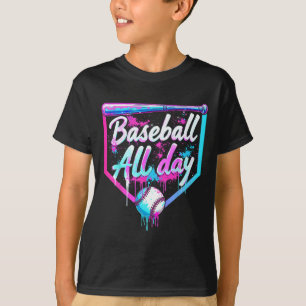 Bysebyll Drip Boys Cool Ice Cream Drip Sport Playe T-Shirt