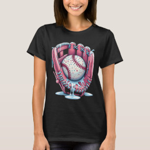 Bysebyll Drip Boys Glove Ice Cream Drip Youth Spor T-Shirt